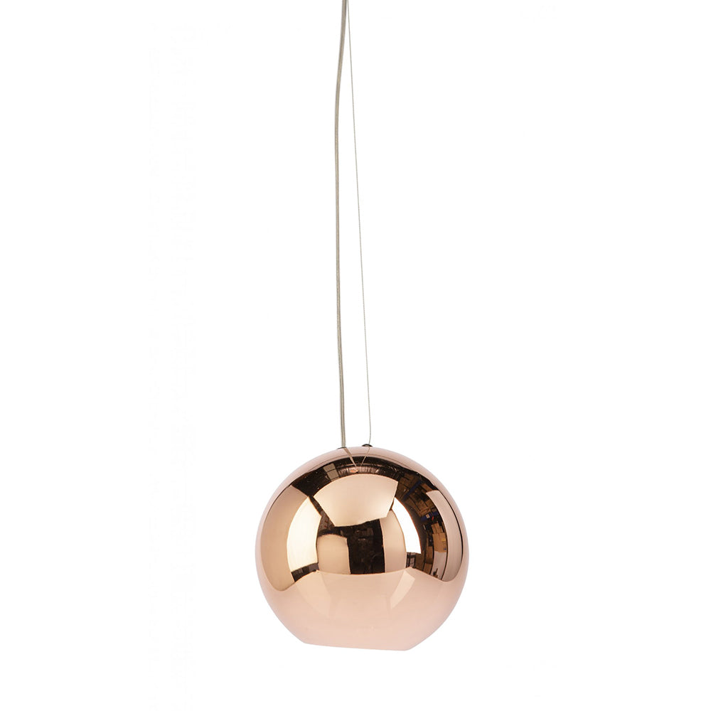 Buy Pendant Lights Australia Fiorentino Lighting - PELOTA 1 Light Pendant Copper