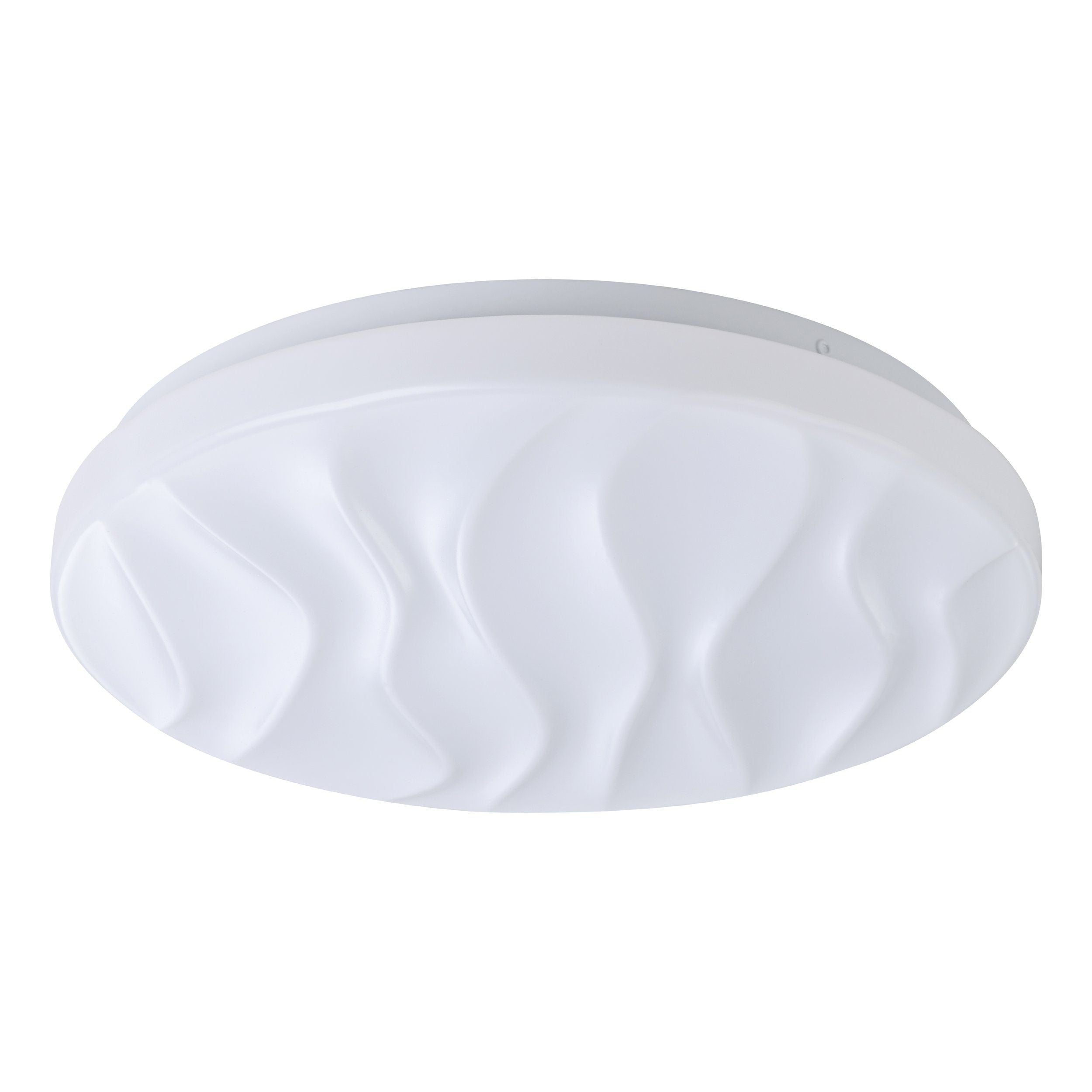 Wayed 330mm LED Oyster Light 17W Tri Colour White - 206384