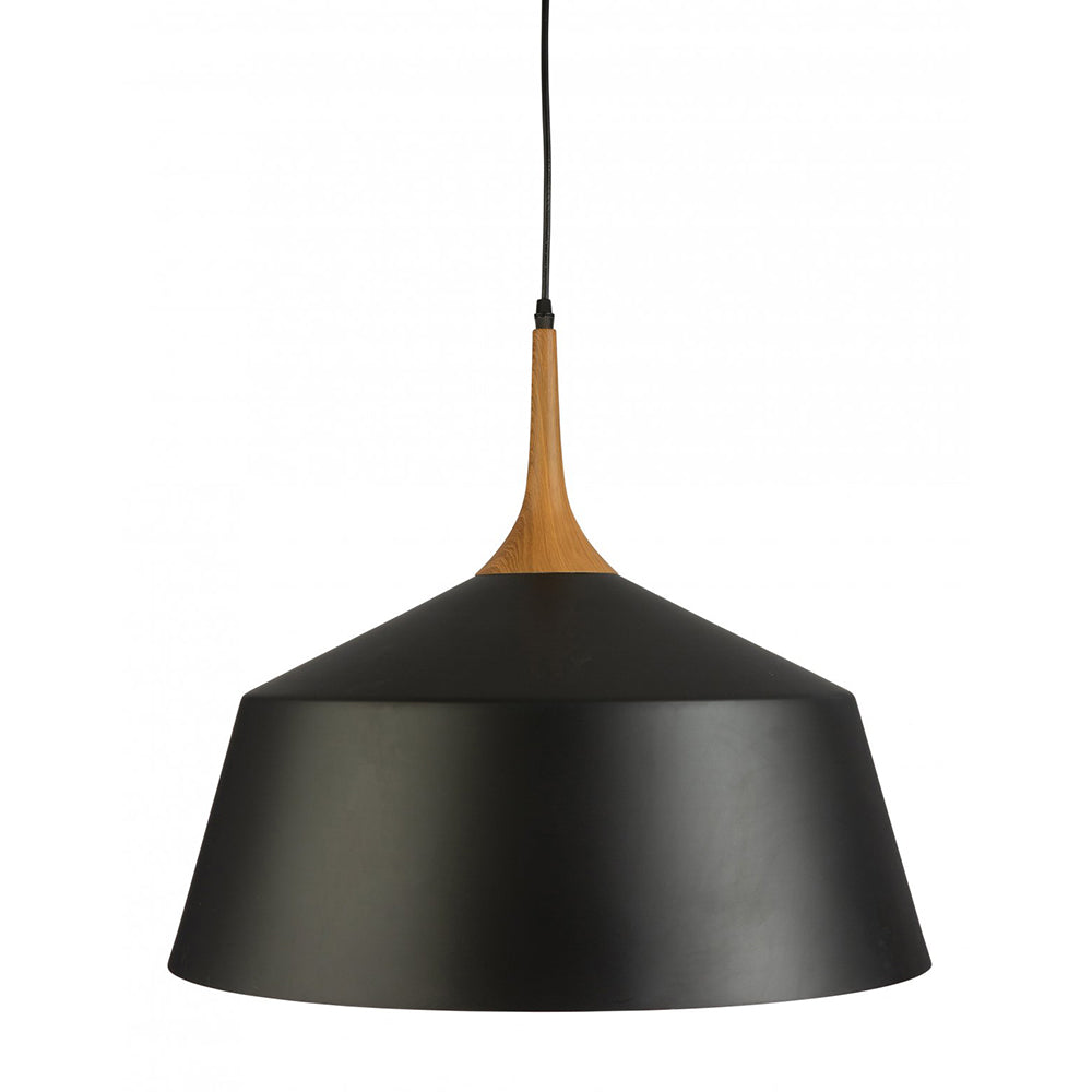 Buy Pendant Lights Australia Fiorentino Lighting - FUJY 1 Light Pendant Large Black