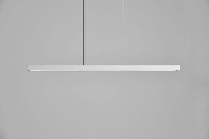 Square Linear LED Pendant Light 40W 4CCT White & Sand Gold - SE S/SQUARE/WHITE/SAND GOLD