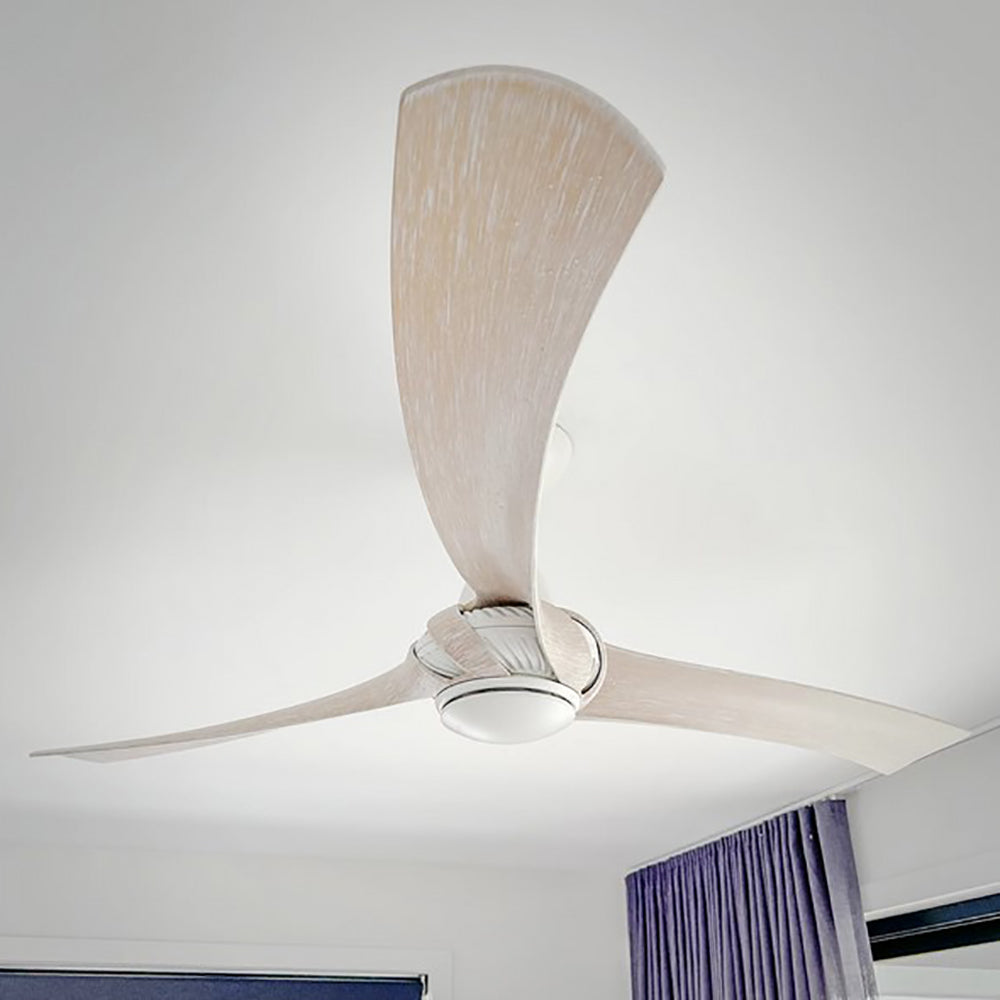 Arumi AC Ceiling Fan 52" Washed Oak Polymer Blade - ARU52MWWO