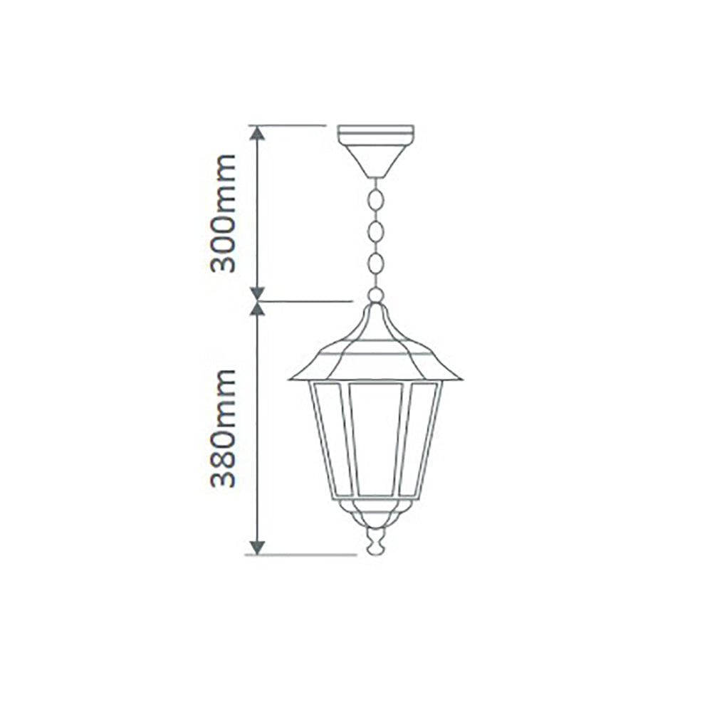 Buy Outdoor Pendant Lights Australia Turin Outdoor Pendant Light H780mm White Aluminium - 15415