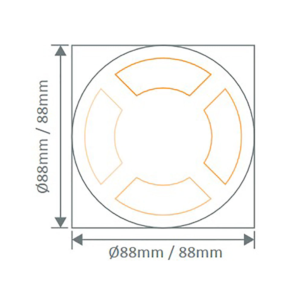 Buy Accessories & More Australia Deka Round Eyelid Cover to Suit Deka Aluminium - 19436