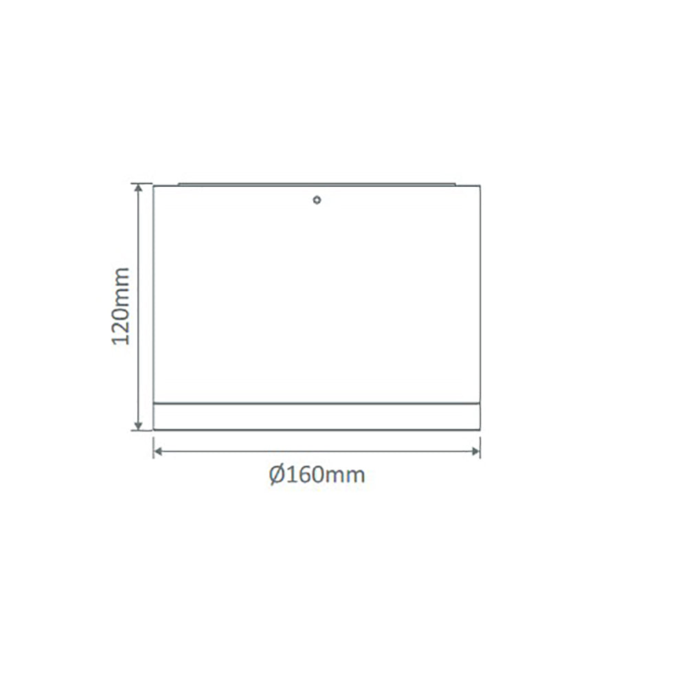 Buy Surface Mounted Downlights Australia Neo Surface Mounted Downlight 35W White Aluminium 4000K - 20699