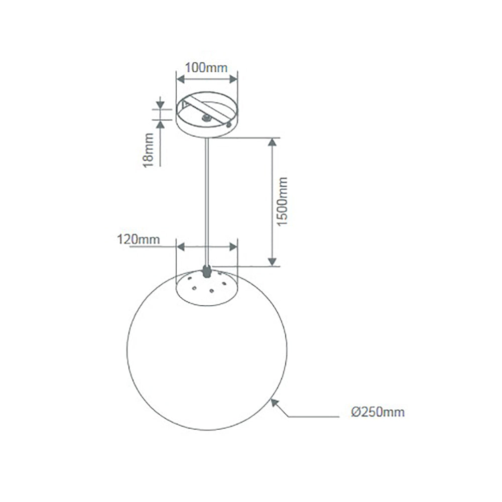 Buy Pendant Lights Australia Bubble Pendant Light W250mm Antique Brass Clear Glass - 31470