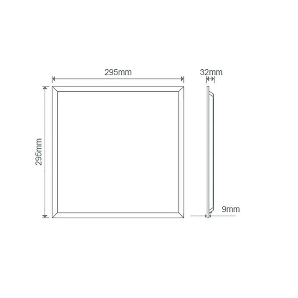 Square LED Panel Light 10W 3CCT / DALI - 21645