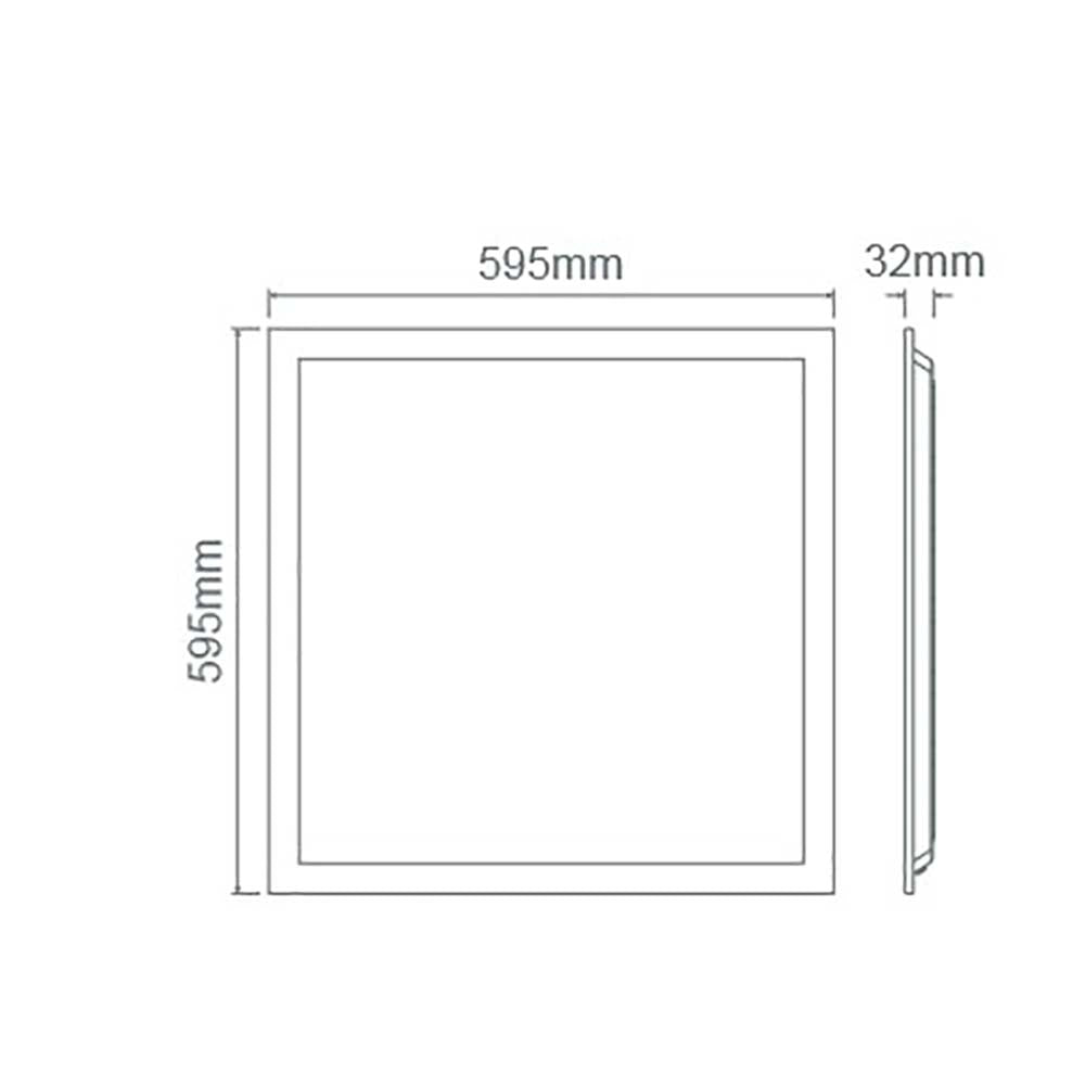 Buy LED Panel Lights Australia Square LED Panel Light 36W 3CCT / DALI - 21648