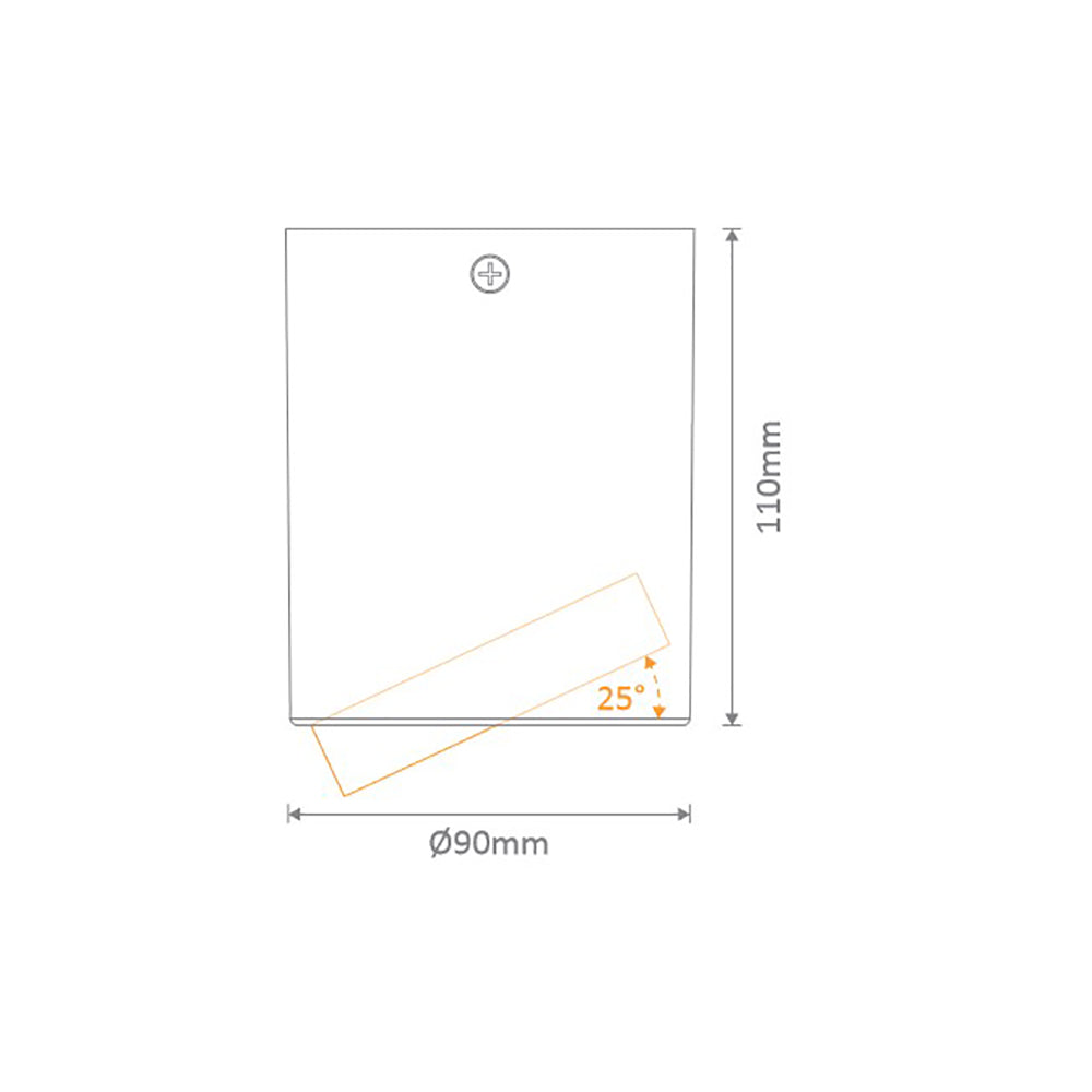 Buy Surface Mounted Downlights Australia Neo Surface Mounted Downlight 10W White Aluminium 3CCT - 21298