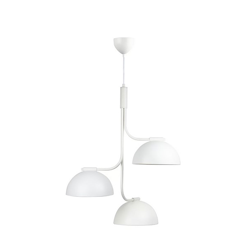 Tullio Pendant 3 Lights White Metal - 2220033001