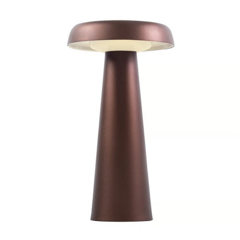 Arcello Rechargeable Table Lamp Burnished Brass Metal - 2220155061