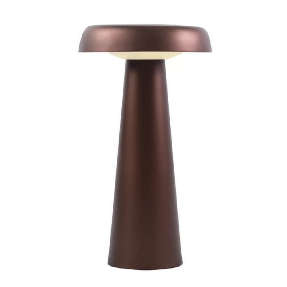 Arcello Rechargeable Table Lamp Burnished Brass Metal - 2220155061
