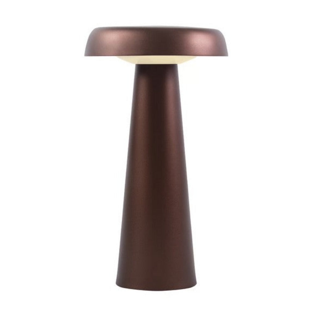 Buy Table Lamps Australia Arcello Rechargeable Table Lamp Burnished Brass Metal - 2220155061