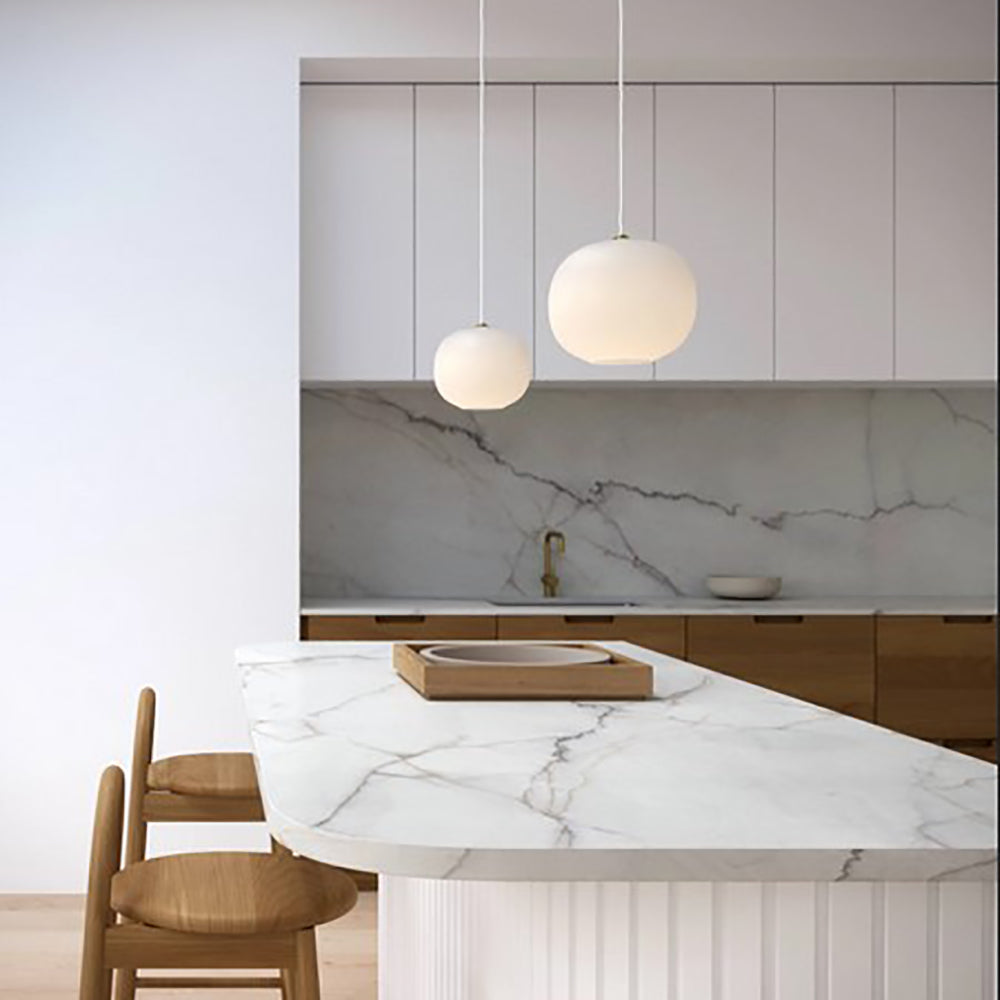 Buy Pendant Lights Australia Navone Pendant Light W200mm White Glass - 2220433001