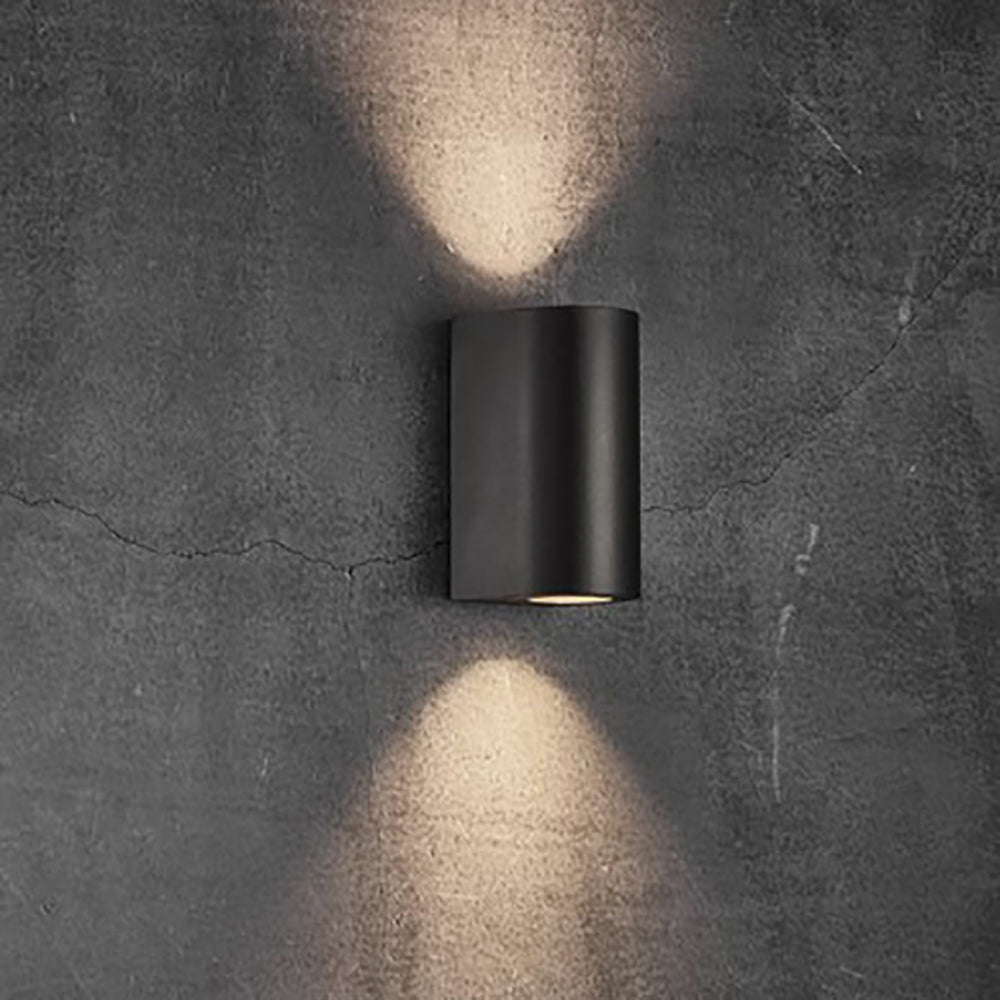 Canto Up & Down Wall 2 Lights Black Aluminium - 49721003