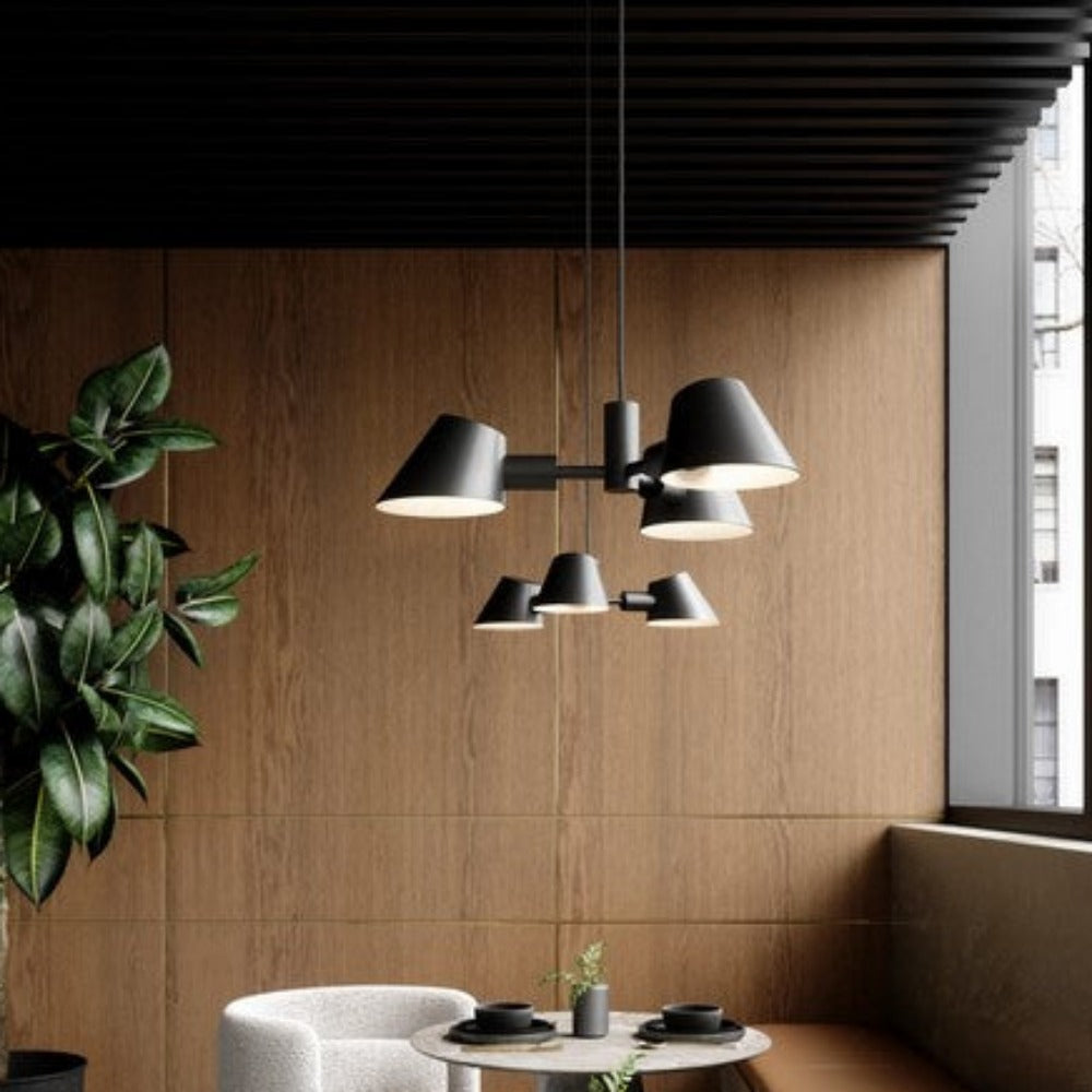 Buy Pendant Lights Australia Stay Pendant 3 Lights Black Aluminium - 2120703003