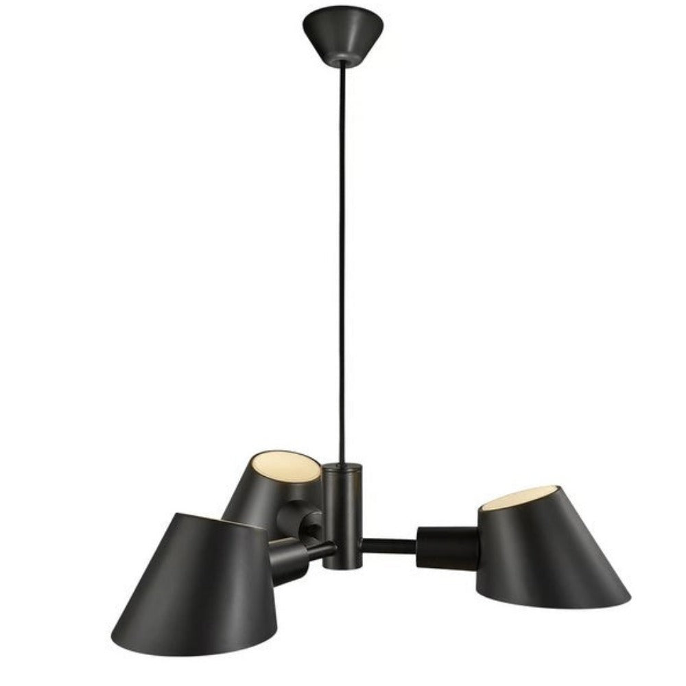 Buy Pendant Lights Australia Stay Pendant 3 Lights Black Aluminium - 2120703003