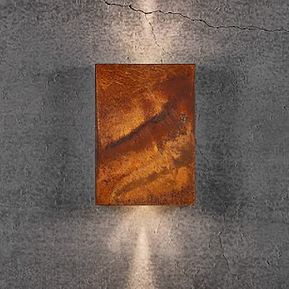 Buy Up / Down Wall Lights Australia Fold Up & Down Wall 2 Lights W148mm Corten 3000K - 2019051038