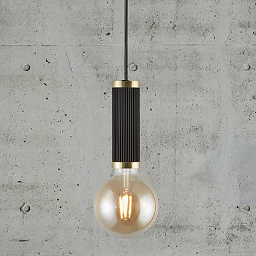 Galloway Mini Pendant Black / Brass Metal - 2011053003