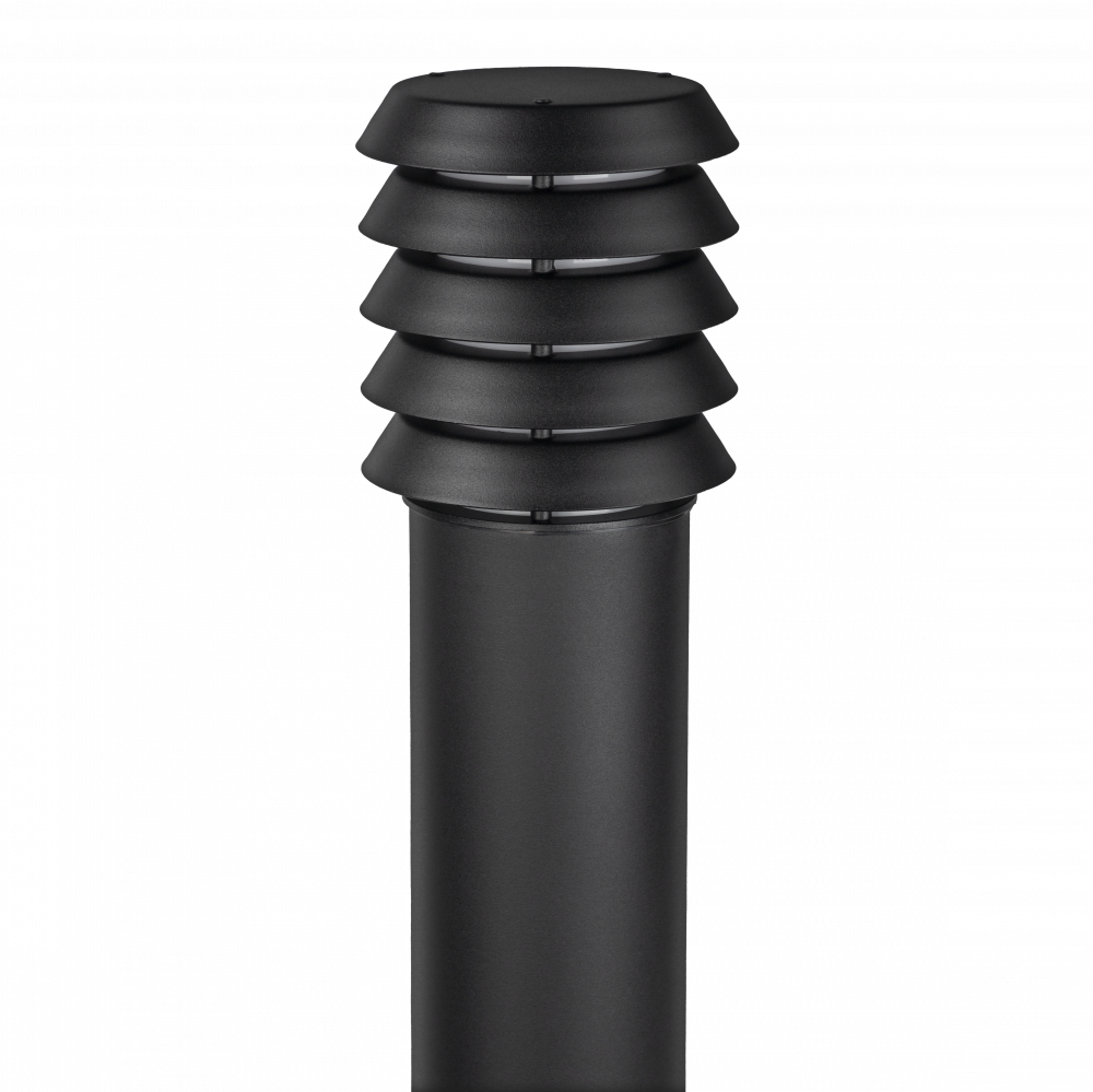 Alta 850mm Steel Bollard Light 9W Black - NLYS.291B