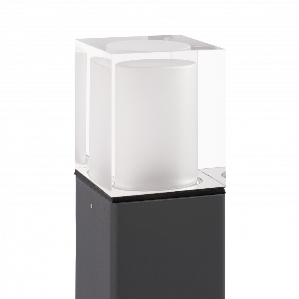 Arendal Small Steel LED Bollard Light 9W Graphite - NLYS.1569GR
