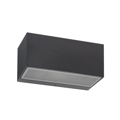 Asker Aluminium Up & Down LED Wall Light 9W Graphite - NLYS.1513GR