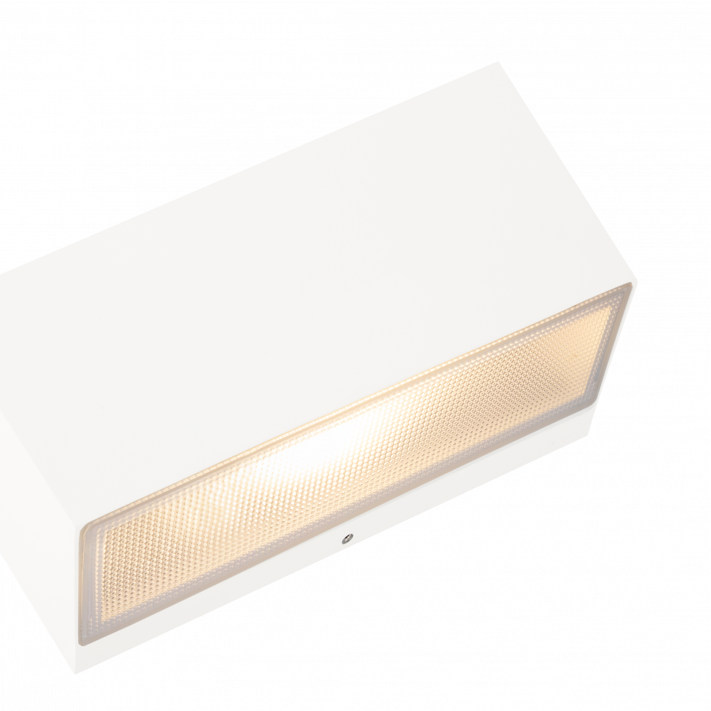 Asker Big Aluminium Up & Down LED Wall Light 9W White - NLYS.1303W