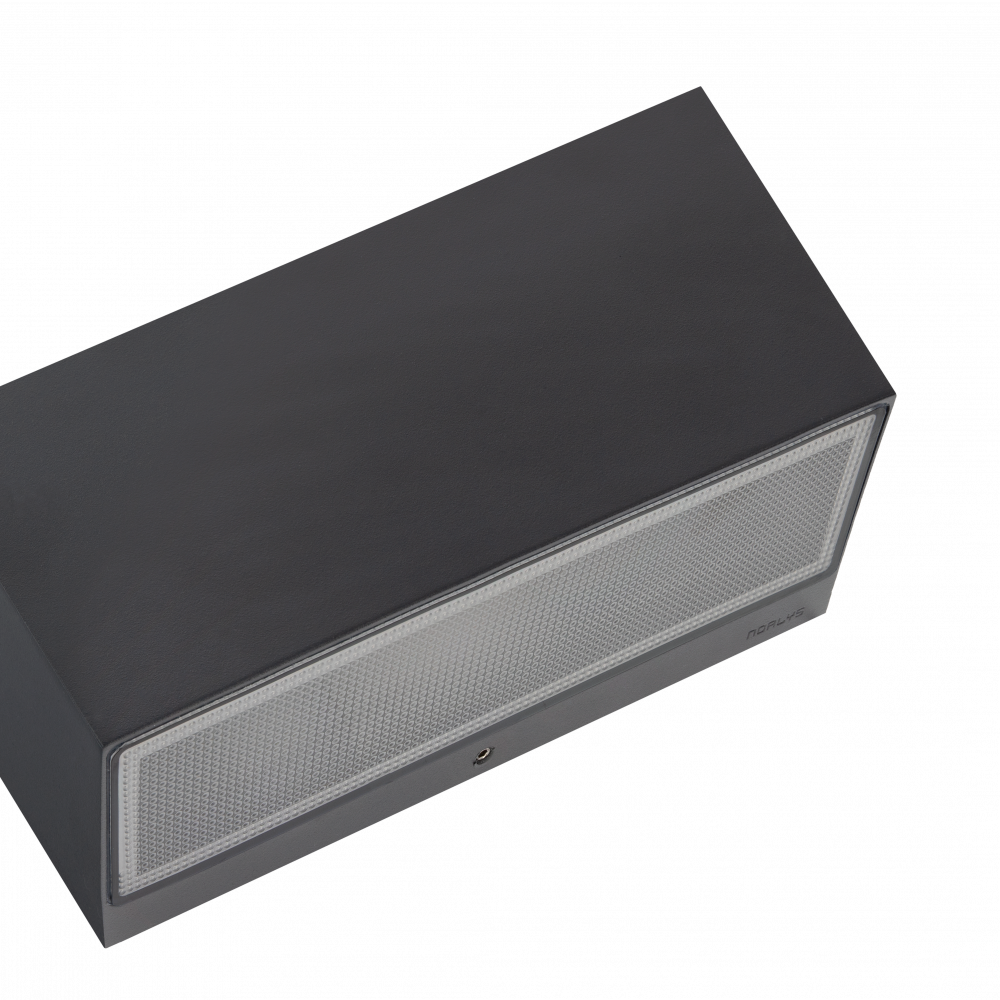 Asker Big Aluminium Downward LED Wall Light 9W Graphite - NLYS.1305GR