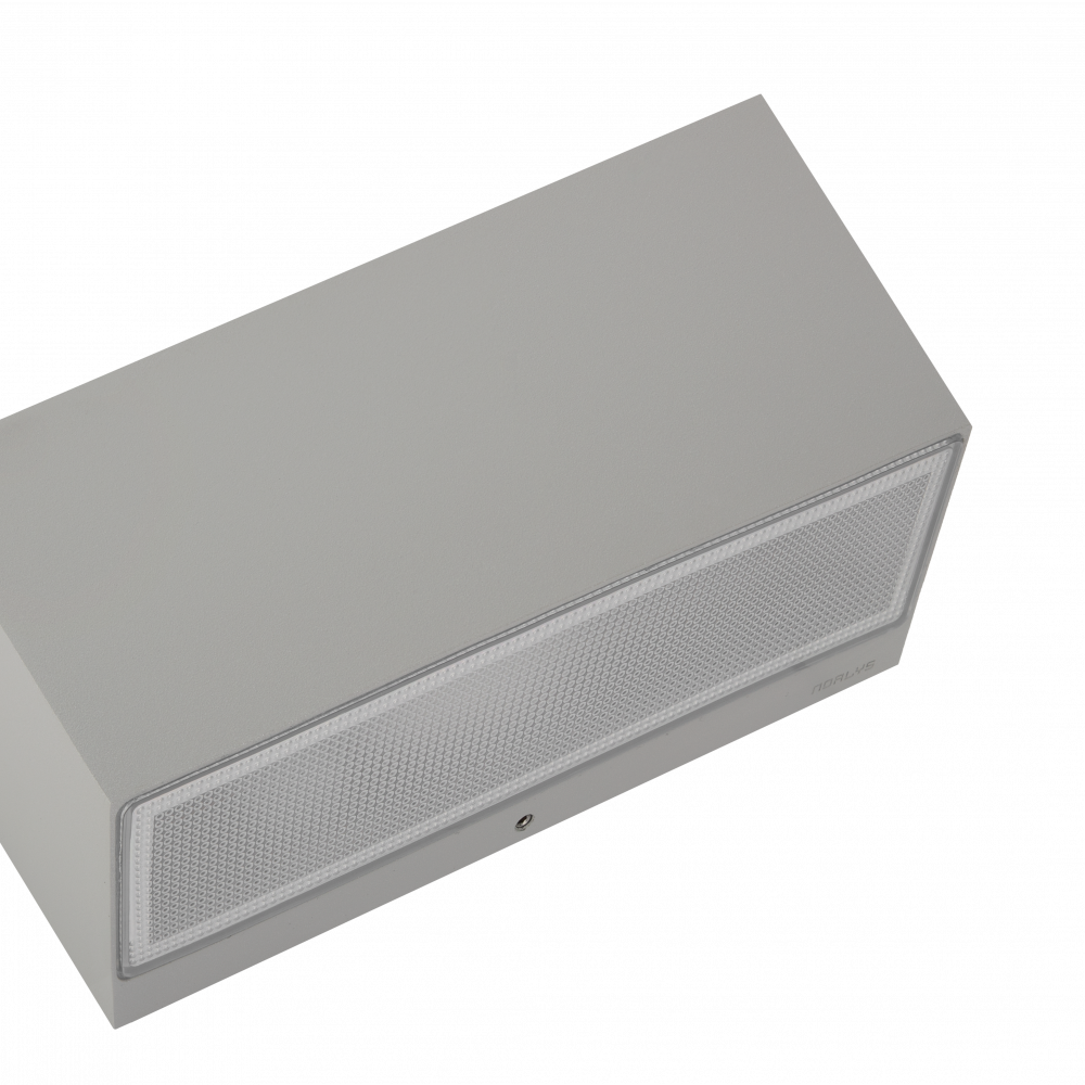 Asker Big Downward LED Wall Light Aluminium 10.2W 3000K - NLYS.5085AL