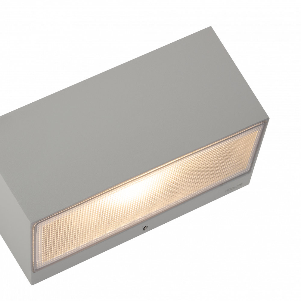 Asker Big Up & Down LED Wall Light Aluminium 8.3W 3000K - NLYS.1300AL