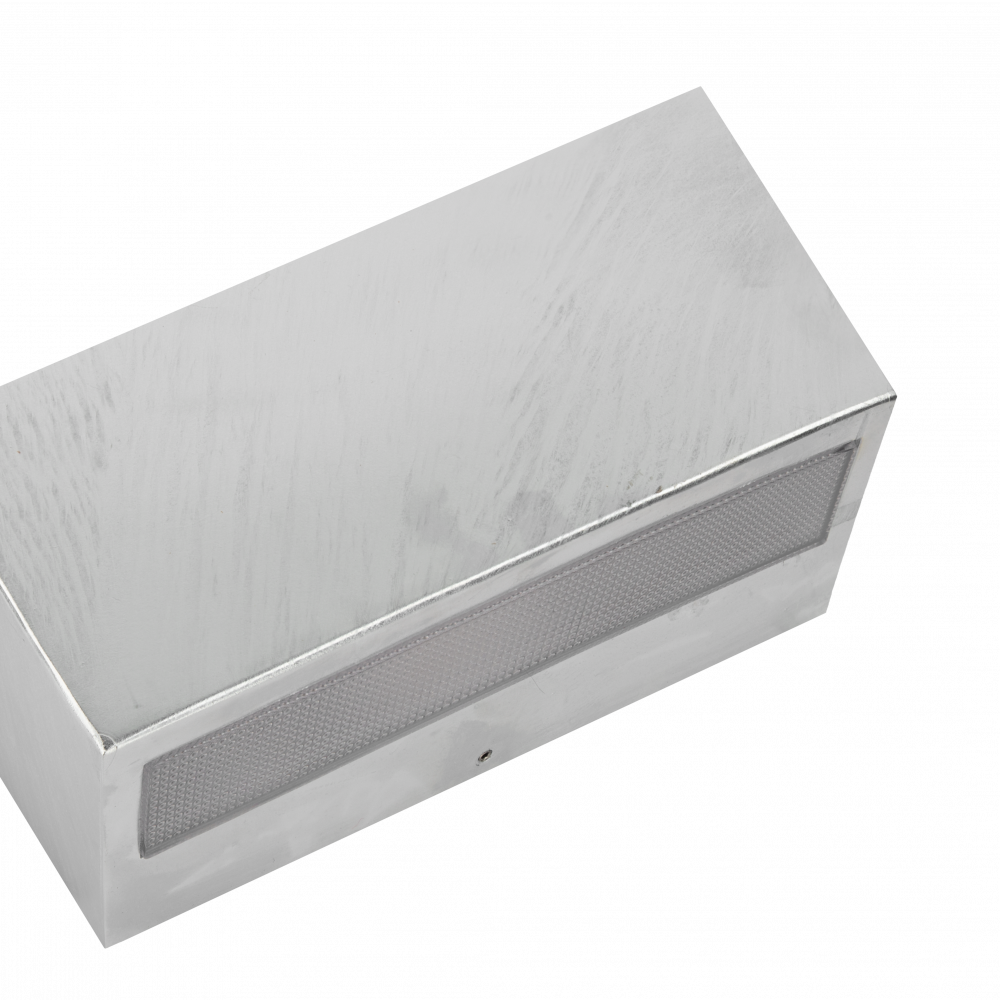 Asker Big Downward LED Wall Light 9W Galvanized Steel - NLYS.1717GA