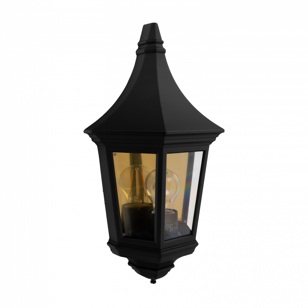 Venice Wall Light Steel Black or White