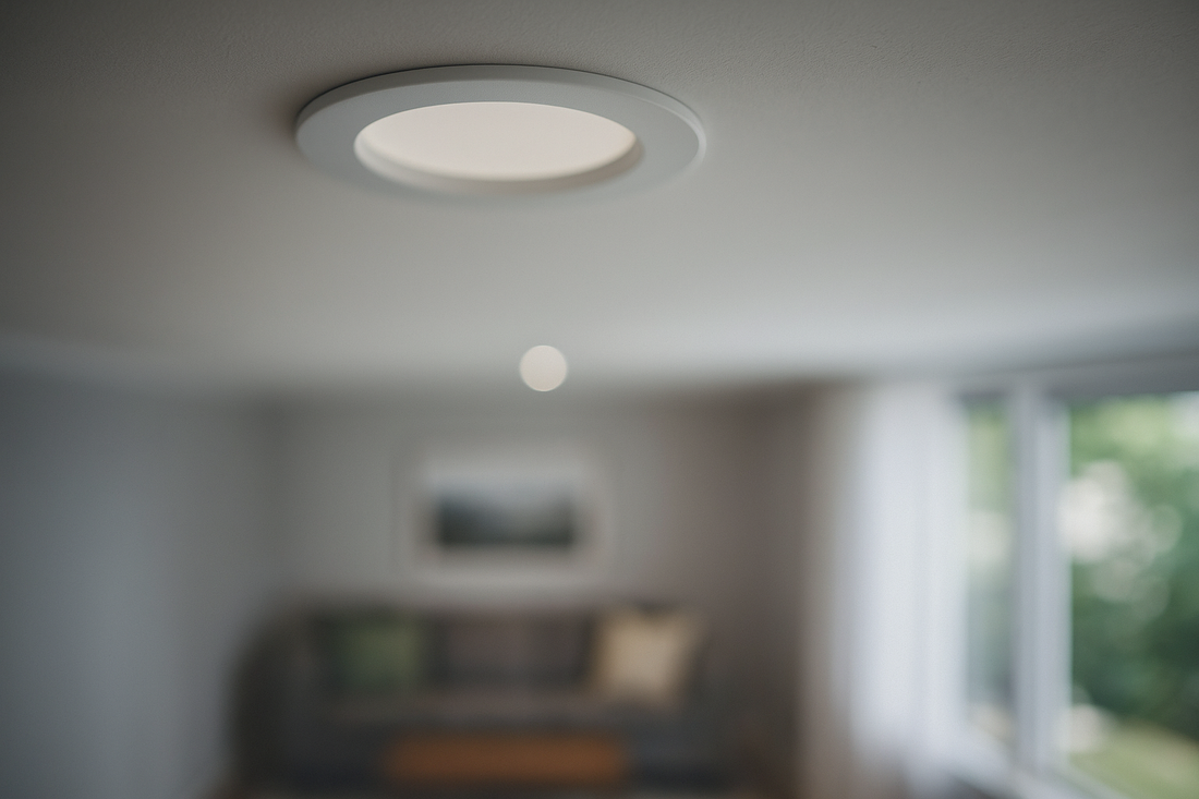 Optica Trio Lite 8W LED Tri-Colour White Downlight - MD490W-TRI