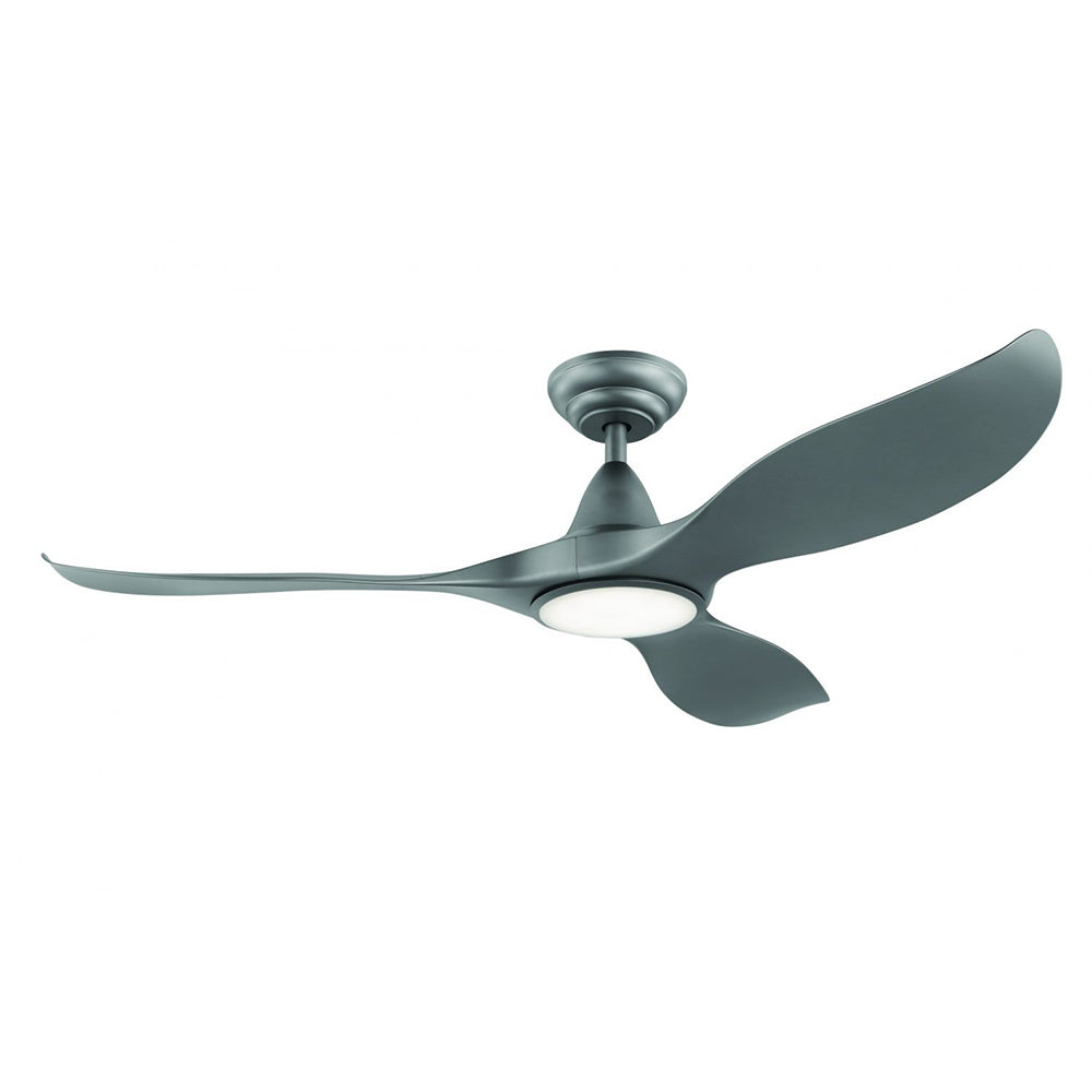 Buy DC Ceiling Fans With Light Australia Noosa 52" DC Fan ABS Light Titanium - 204747