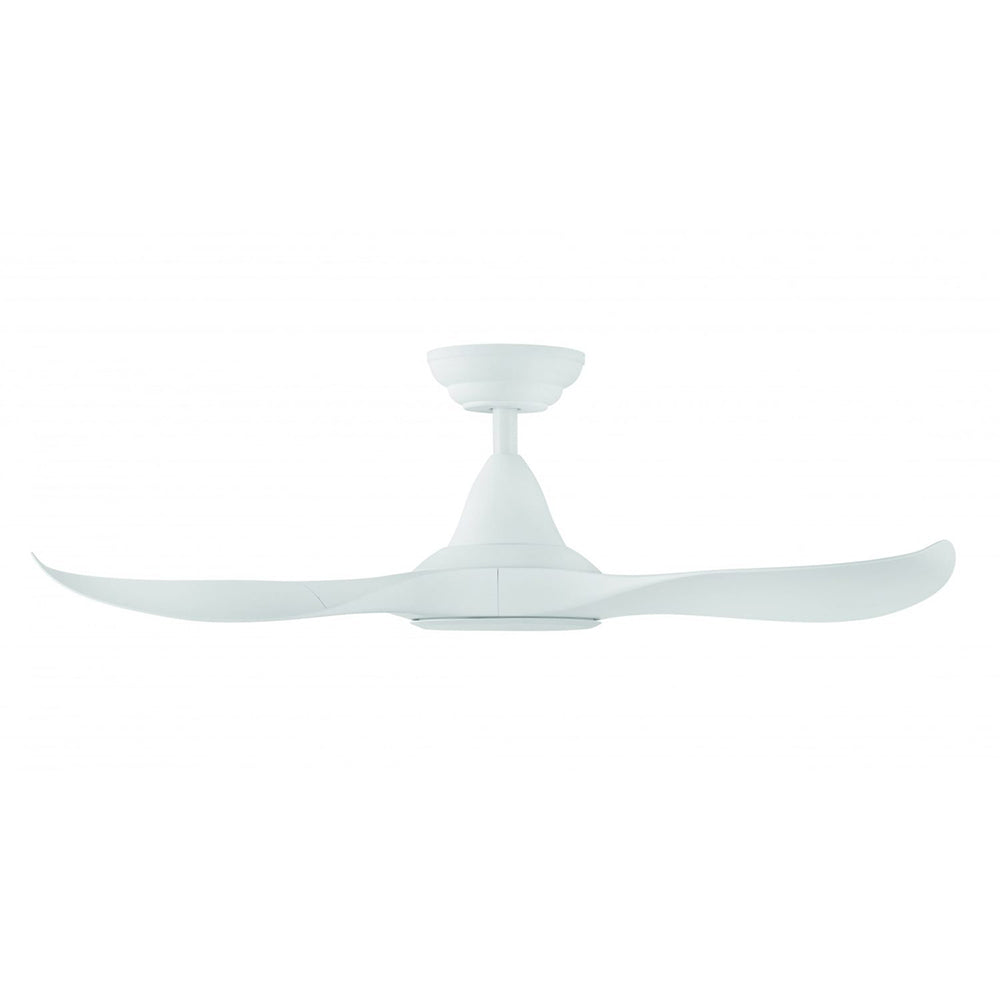 Buy DC Ceiling Fans With Light Australia Noosa 40" DC Fan ABS Light Matt White - 204787