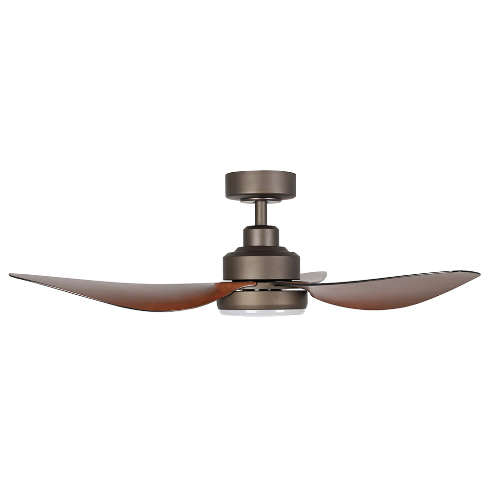 Buy DC Ceiling Fans With Light Australia Torquay 42" DC Fan Oil Rubbed Bronze With 20W TRI Colour LED - 20522612