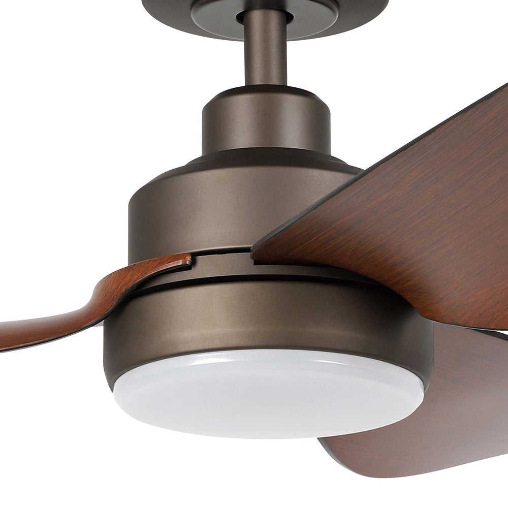 Buy DC Ceiling Fans With Light Australia Torquay 42" DC Fan Oil Rubbed Bronze With 20W TRI Colour LED - 20522612