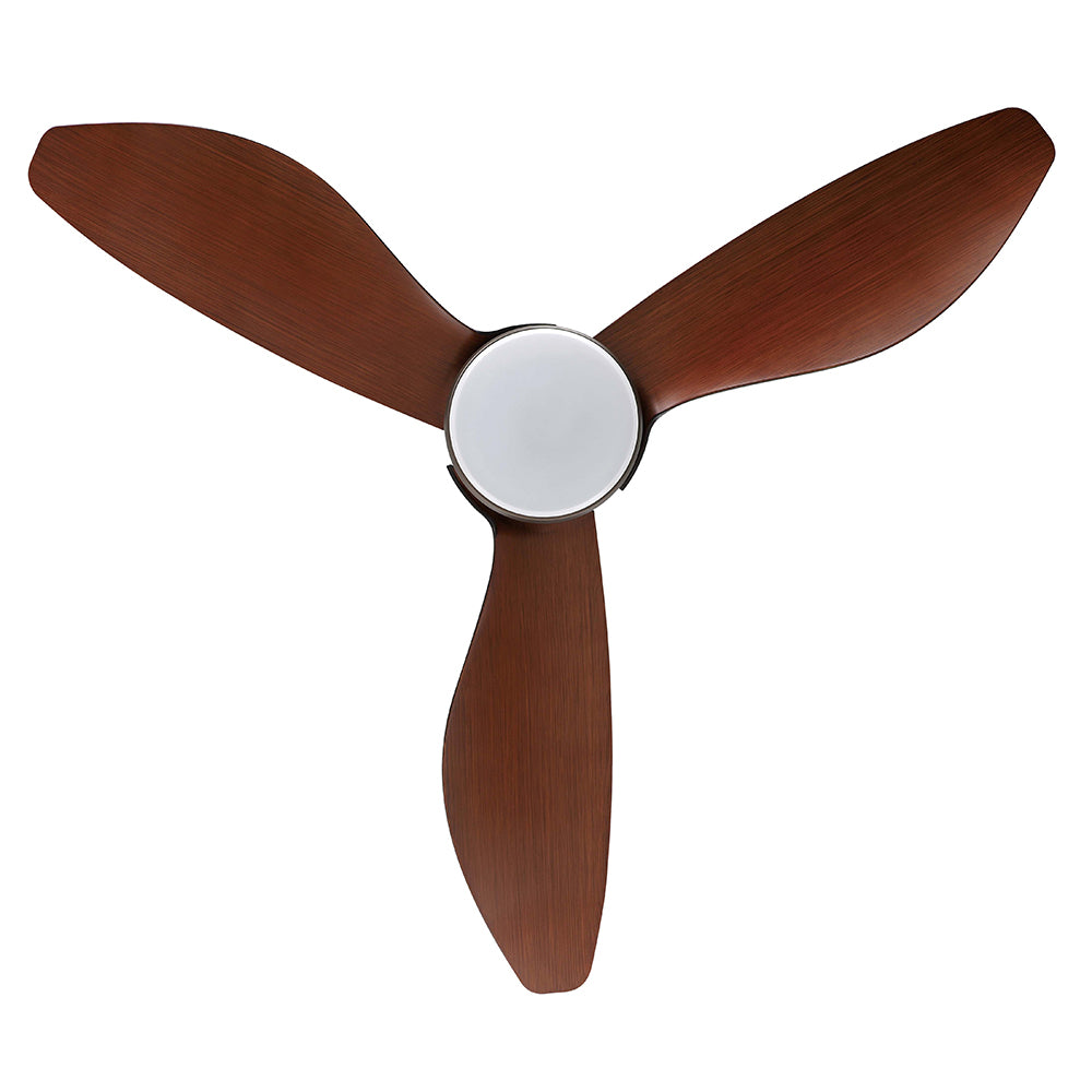 Buy DC Ceiling Fans With Light Australia Torquay 48" DC Fan Oil Rubbed Bronze With 20W TRI Colour LED - 20522812