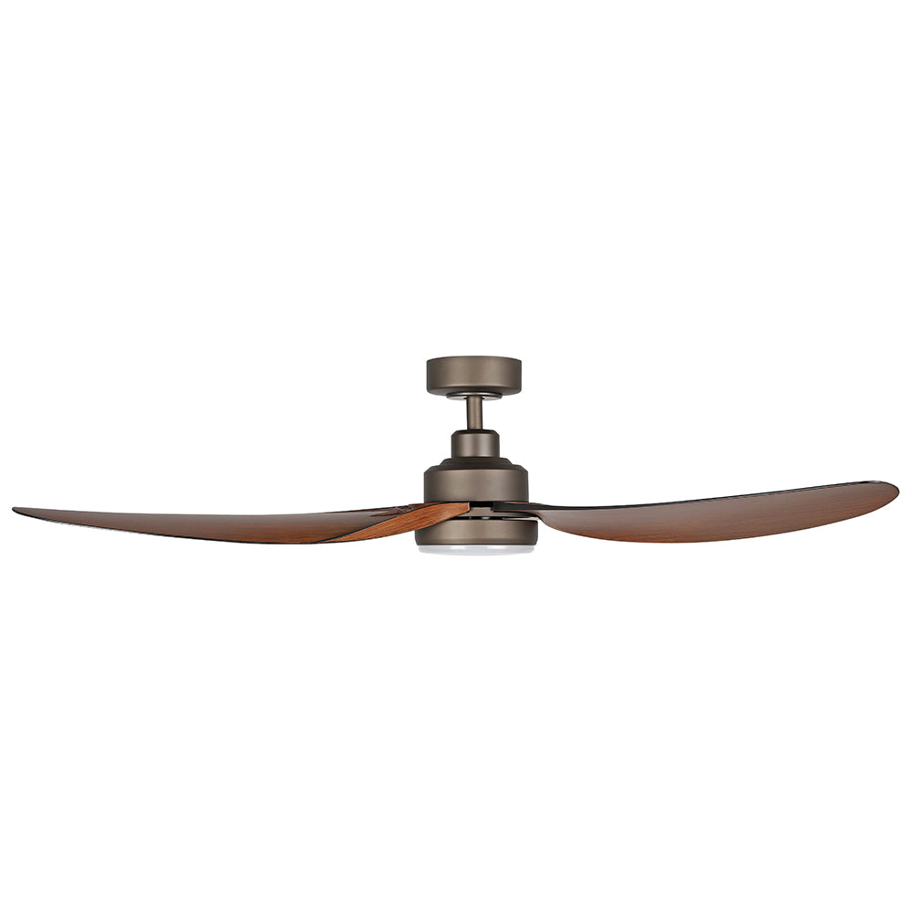 Buy DC Ceiling Fans With Light Australia Torquay 56" DC Fan Oil Rubbed Bronze With 20W TRI Colour LED - 20523112