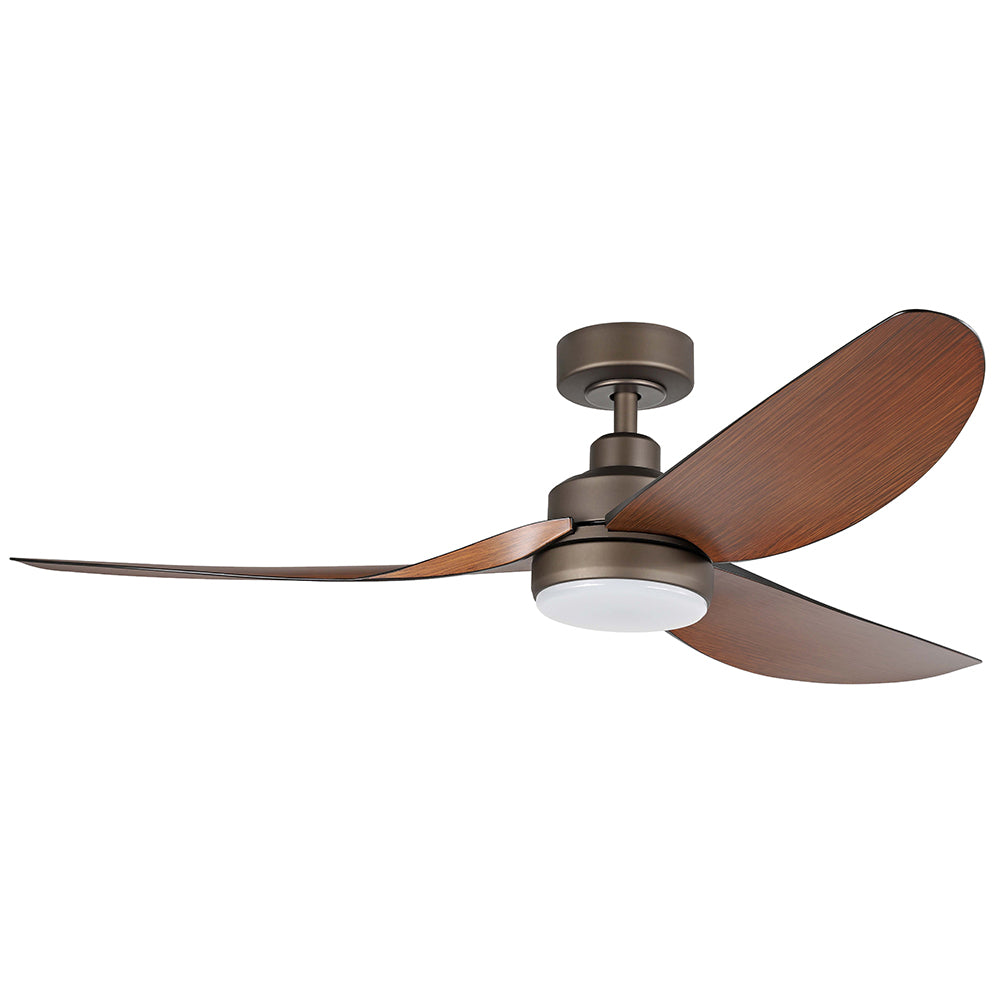 Buy DC Ceiling Fans With Light Australia Torquay 56" DC Fan Oil Rubbed Bronze With 20W TRI Colour LED - 20523112