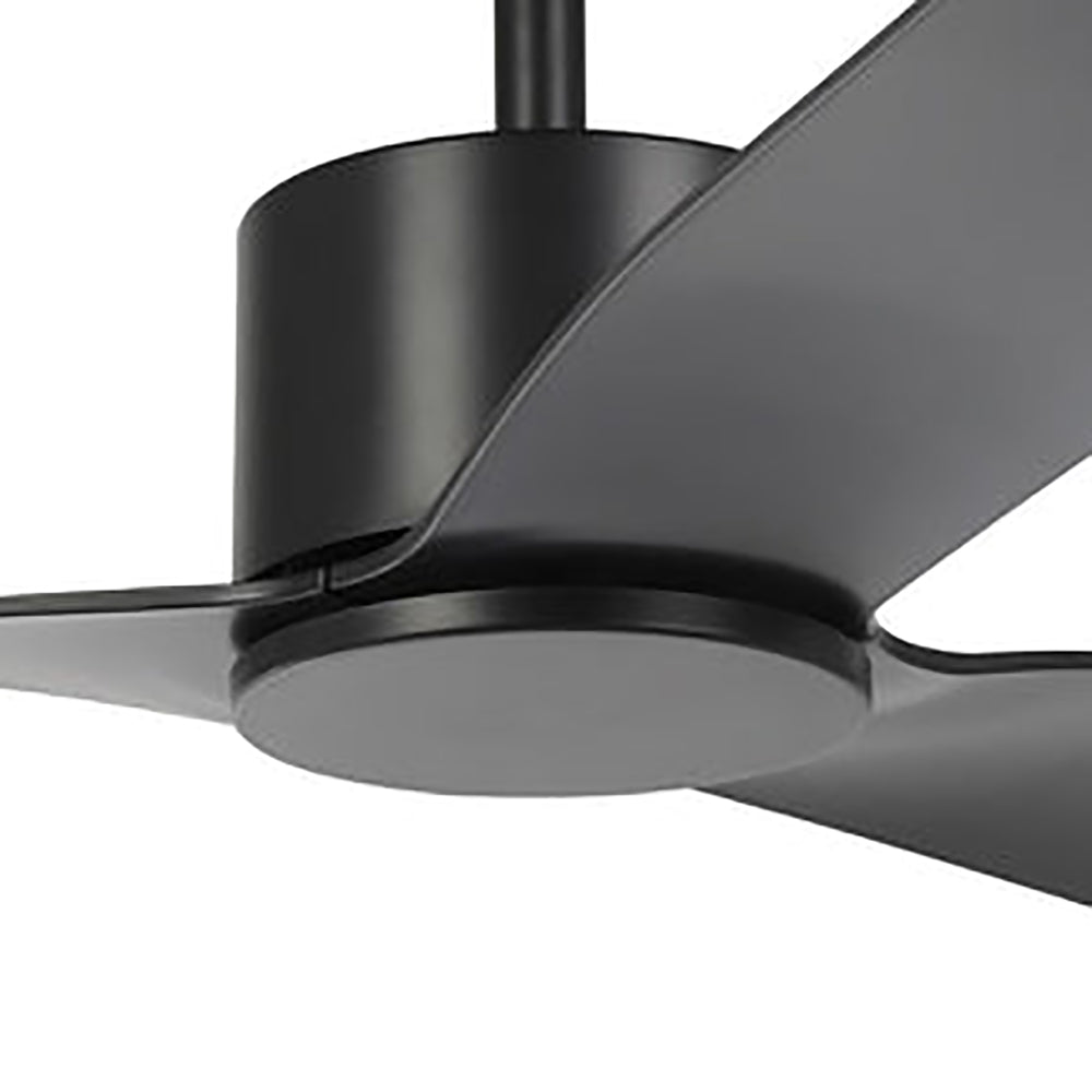 ILUKA DC Ceiling Fan 60" Matt Black - 20537902