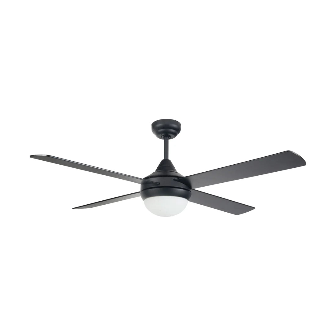 Tempo Plus AC Ceiling Fan 48" With Light Black - 22273/06