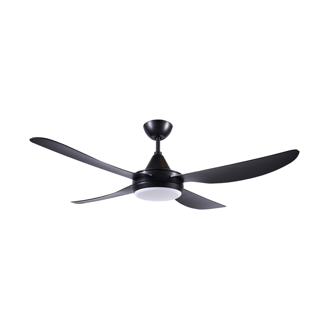 Vector-III AC Ceiling Fan 52" With LED Light 60W Tri Colour Black - 22293/06