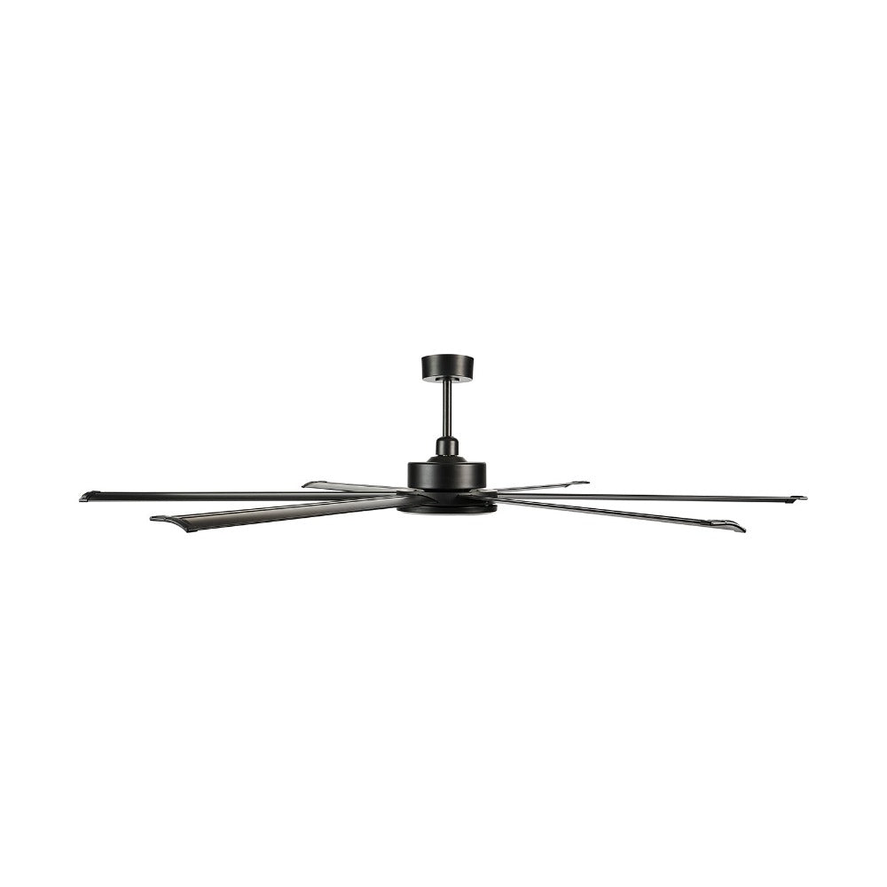 COLOSSUS DC Ceiling Fan 84" Matt Black Aluminium Blade - 22319/06