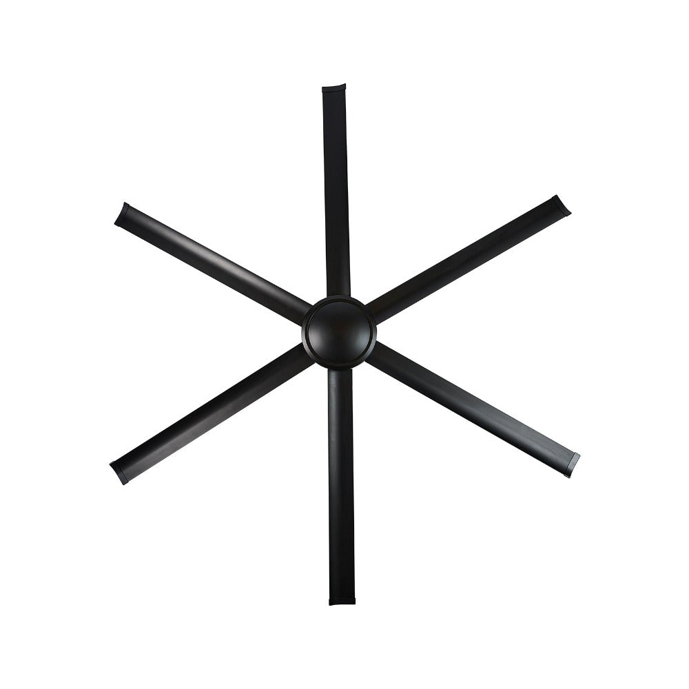 COLOSSUS DC Ceiling Fan 84" Matt Black Aluminium Blade - 22319/06