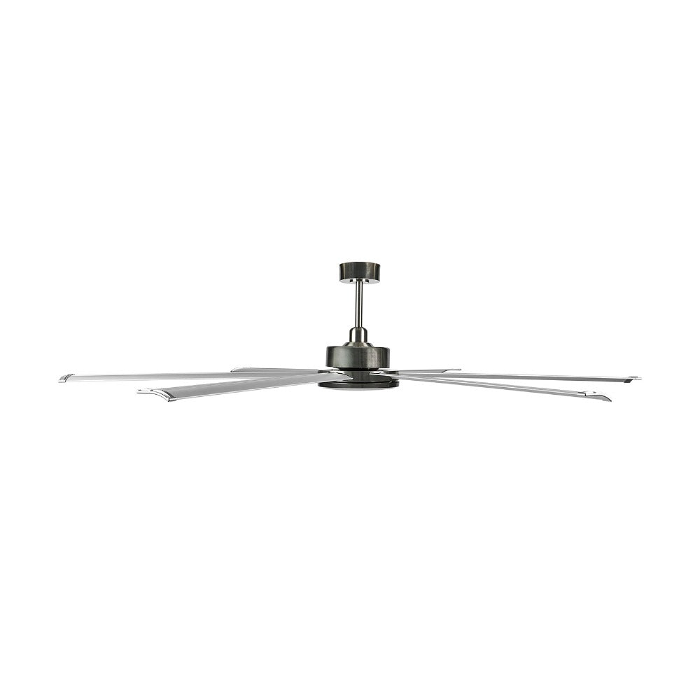 Buy DC Ceiling Fans Australia COLOSSUS DC Ceiling Fan 84" Satin Nickel Aluminium Blade - 22319/13