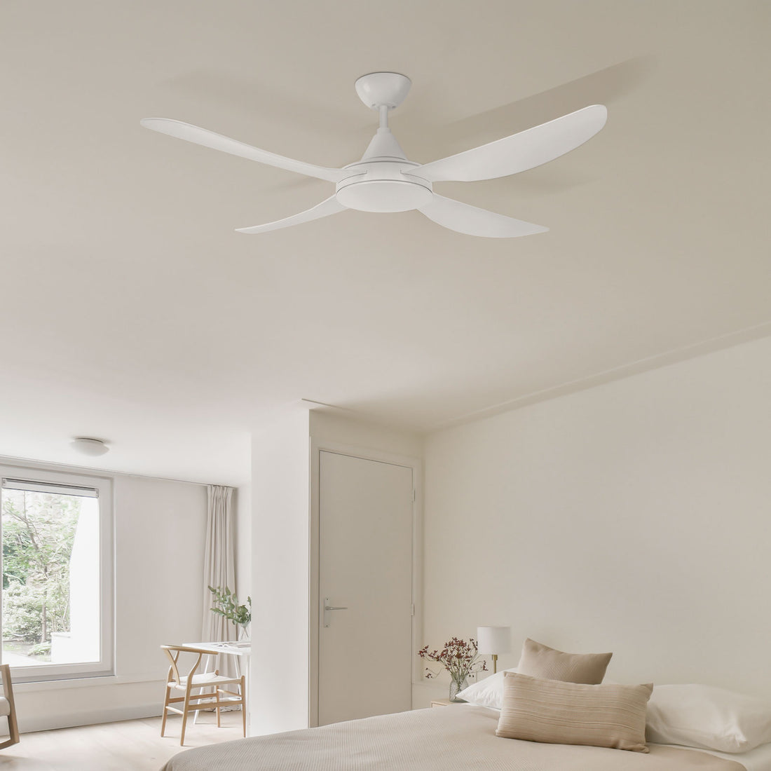 Vector DC Ceiling Fan 48" White - 22687/05