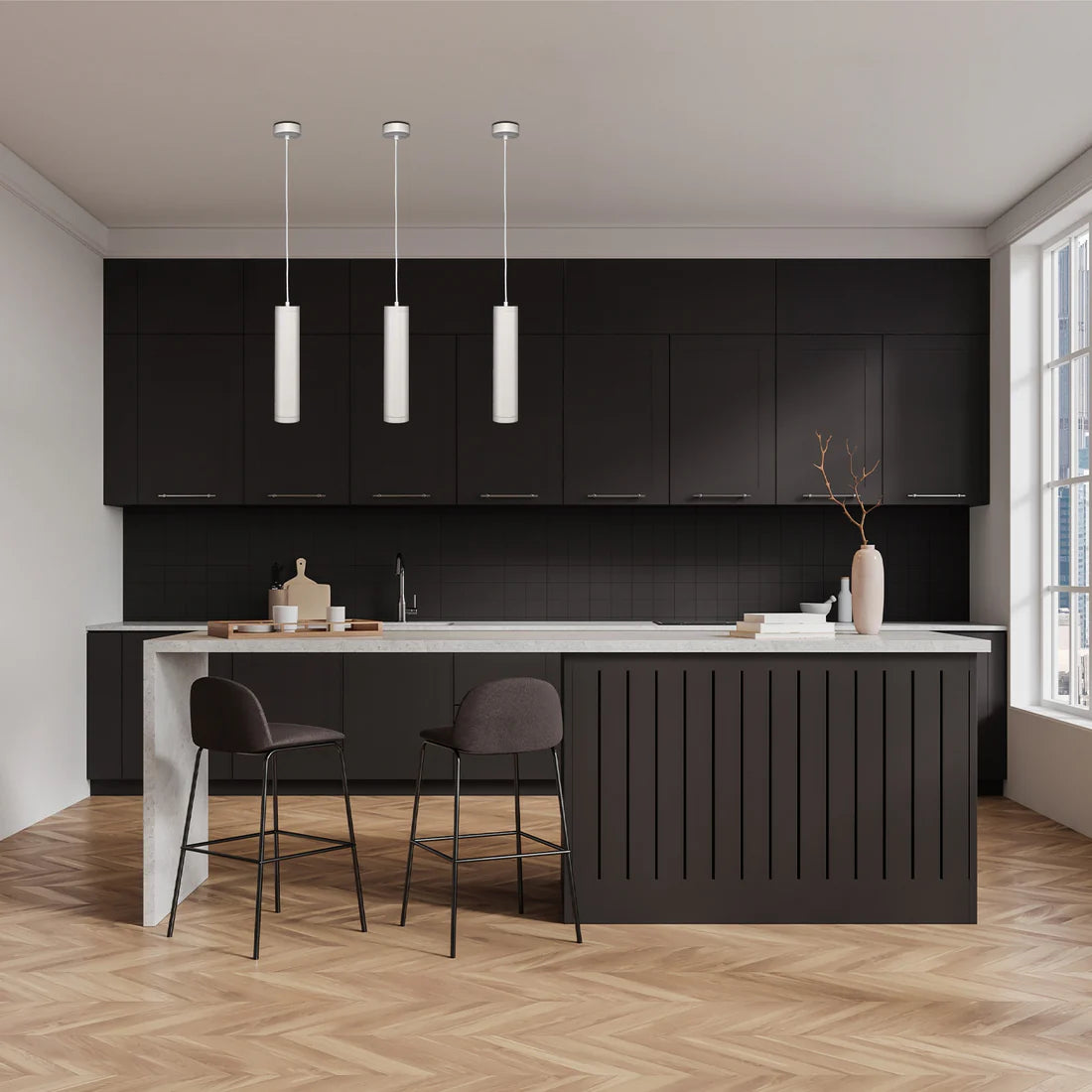 Ceres LED Pendant Light 7W 4200K White - 22781/05