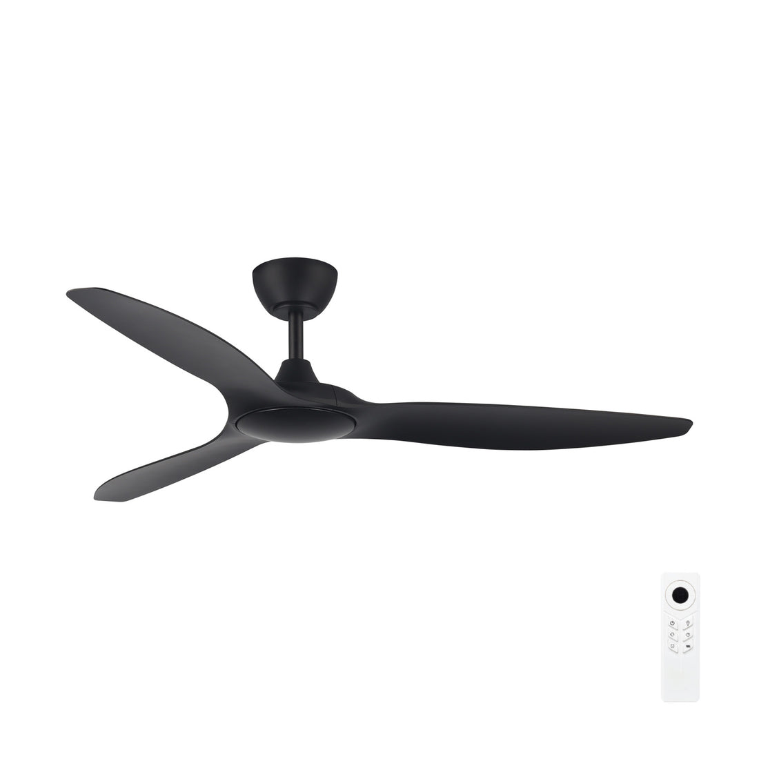 Fantastic DC Ceiling Fan 52" Black - 22804/06