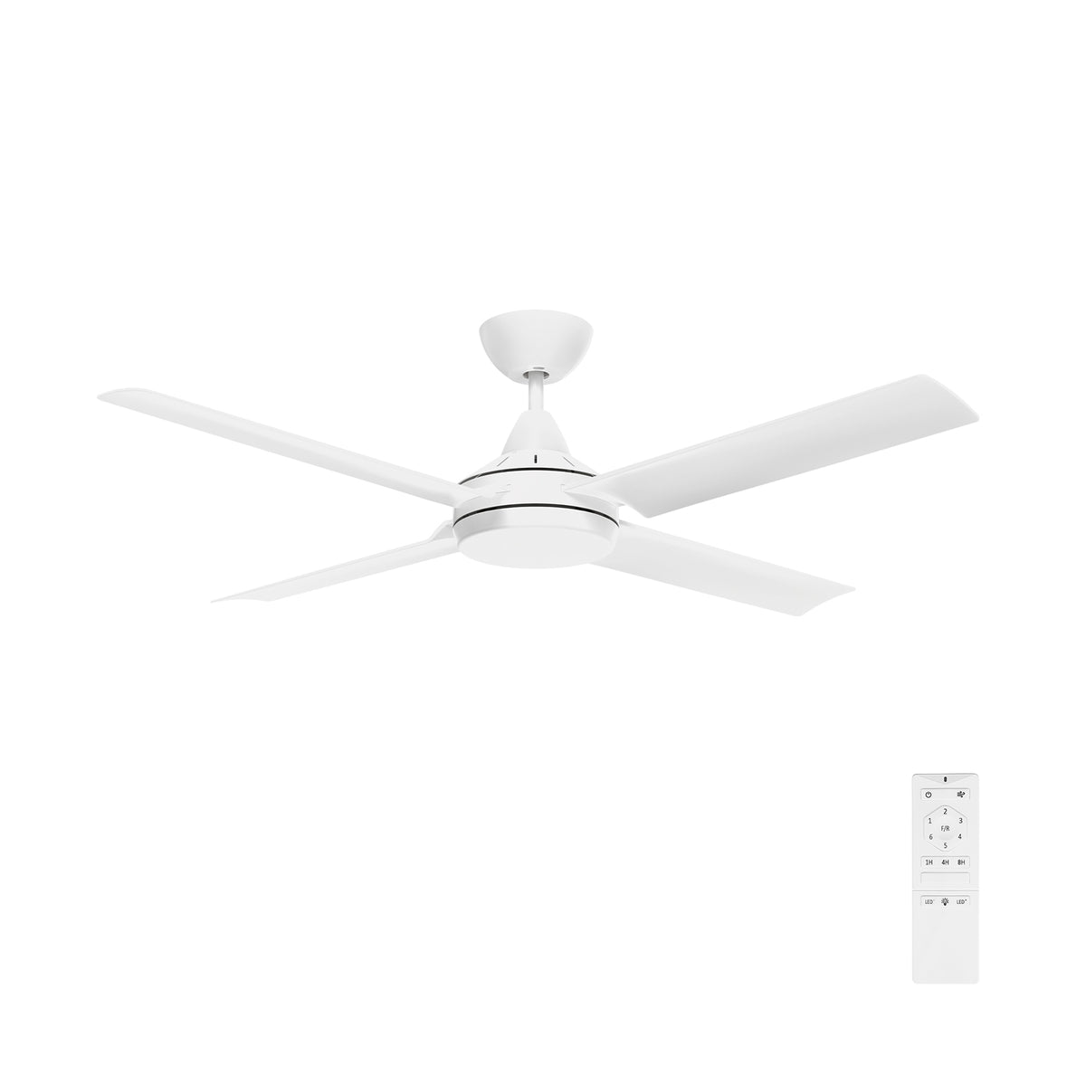 Cairns DC Ceiling Fan 48" Matt White - 22970/05