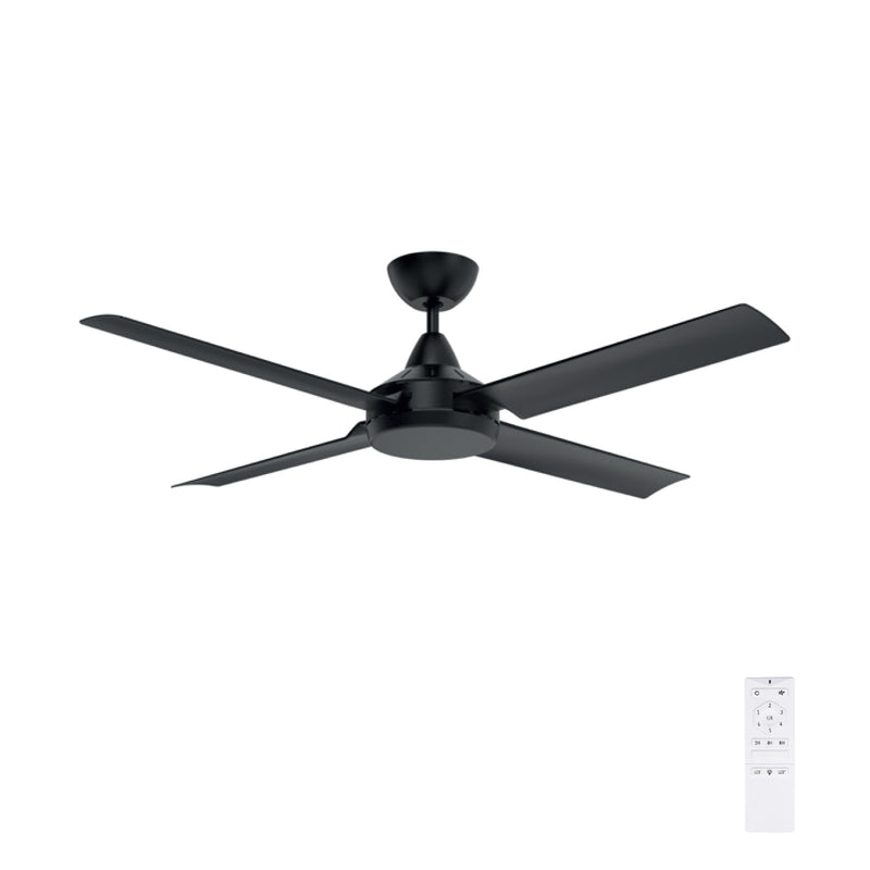 Cairns DC Ceiling Fan 52" Matt Black - 22972/06